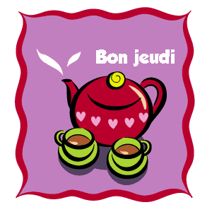 Gif animé Bon jeudicafé